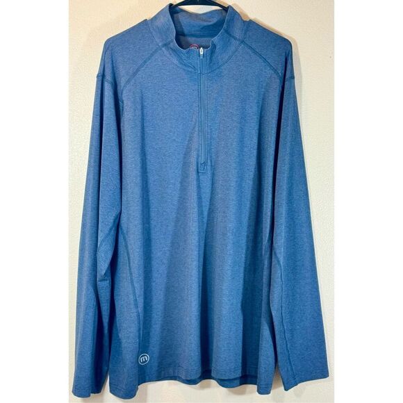 NWOT Travis Matthew The Heater Quarter Zip Men's Lightweight Long Sleeve XXL - Picture 2 of 10